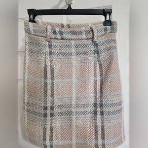 Tweed Mini Skirt